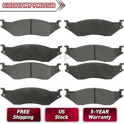 Front Rear Brake Pad Kit for International Harvester TerraStar 6.4L 2010-2015 - Image 1 of 2