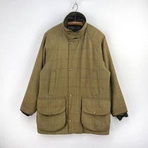 Chrysalis Chiltern Tweed Coat Mens Small Brown Shooting Sporting Field Jacket - Picture 1 of 22