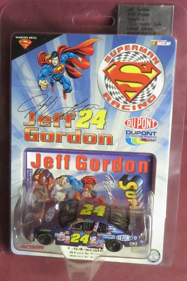 Jeff Gordon, #24, Superman, 1/64 Action 1999 Monte Carlo Foto 1 de 1