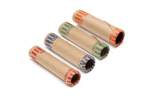 Huron vorgeformter Viertel Münzwickler, gemischte Stückelungen 600 Stück - Bild 1 von 2