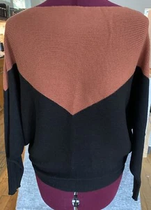GABERLY Boat Neck Batwing Sleeves Dolman Knit Sweater Pullover Top Cashmere OS - Picture 1 of 10
