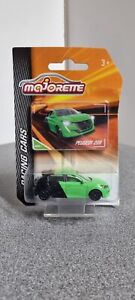 Majorette/Racing Cars/Peugeot 208/Green - Diecast 1/64