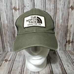 The North Face Snapback Trucker Hat Mesh-Back Cap OD Olive Green Berkeley CA - Picture 1 of 10
