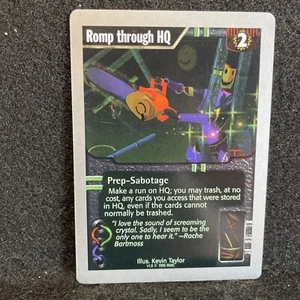 Netrunner 1996 WOTC Uncommon - Romp Through HQ (FREE SHIPPING) - Picture 1 of 1
