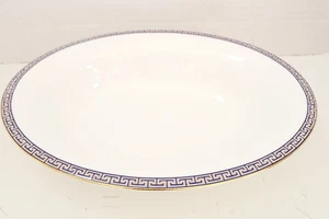 Vintage WEDGWOOD PALATIA Oval Vegetable Bowl Serving 1983 Bone China England - Picture 1 of 6
