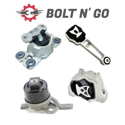 Montaje de motor, transmisión y puntal de par de 4 piezas para Volvo S60 S80 V70 XC60 XC70 Foto 1 de 4