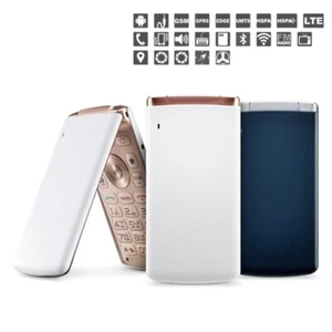 Original LG X100 LG Smart Folder 3.3 Inches 2GB 16GB 4.9MP LTE FM Radio Phone - Picture 1 of 23