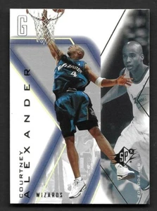 2001-02 SPx #89 Courtney Alexander Washington Wizards - Picture 1 of 1