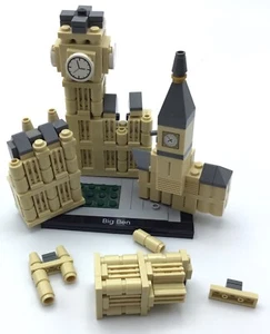 LEGO BIG BEN CITYSCAPE ARCHITECTURE INCOMPLETE SET PARTS - Picture 1 of 1