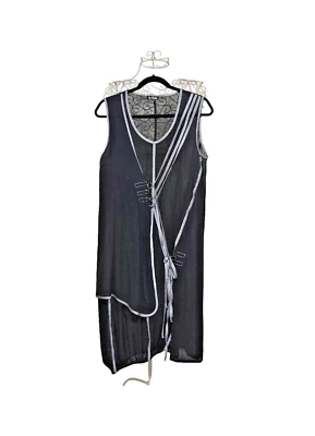 Vestido La Strada Talla M Mezcla Algodón Sin Mangas Como Nuevo Foto 1 de 4