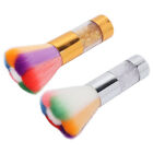 Portable Single Colorful Makeup Brush Fluffy Blusher Brush Nail Art Dust Cle SPG