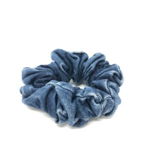 DOLCE&GABBANA Hair Ties Scrunchies Rubber Bands Shush Denim blue - Picture 1 of 6