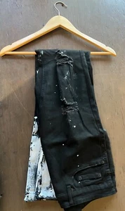 Young And Reckless Jeans Distressed Mens 31x32 NWOT - Picture 1 of 3