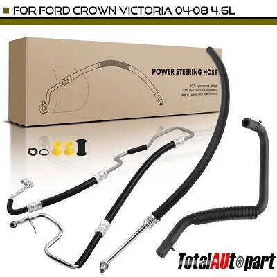 Manguera de depósito de retorno de presión de dirección asistida para Ford Crown Victoria 2004-2008 Foto 1 de 4