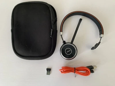 Jabra Evolve 65 MS Mono Wireless On-Ear Headset - Inc VAT & Warranty - Image 1 of 4