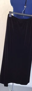 LADIES SKIRT FULL LENGTH BY NOTATIONS PERFECT FOR CHRISTMAS, FEELS LIKE VELVET - Picture 1 of 6