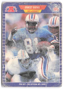 1989 Pro Set #143 Ernest Givins - Picture 1 of 2