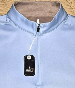 NEW JOHNNIE-O, MEN'S SMALL, DIAZ 1/4-ZIP⛳️PREP-FORMANCE🔷SWEATER, MSRP $118.00 - Picture 1 of 24