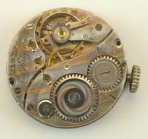 Elgin 444 Movimento Orologio da polso - Parti / Riparazione - Stembo mancante. - Foto 1 di 5