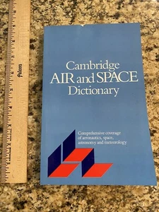 Cambridge Air and Space Dictionary by Walker, Peter M. 1990 Paperback - Picture 1 of 5
