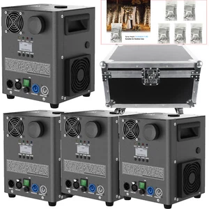 4 PIEZAS 1200W Máquina de Chispas Frías Polvo Fuegos Artificiales Efecto Escenario DMX DJ Show de Bodas - Imagen 1 de 19