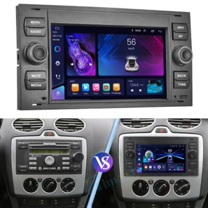 Android 13 Autoradio Für Ford Transit Bus S-Max Focus Kuga Fusion GPS Navi WIFI - Bild 1 von 16