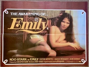 UK QUAD POSTER ORIGINAL - EMILY - AKA THE AWAKENING OF EMILY - [1976] - Bild 1 von 1