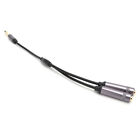 1/4In Male Stereo To Dual 1/4In Female Adapter Cable Converter Splitte Bgs
