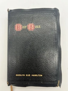 Master Art Edition Holy Bible KJV Leather Thumb Indexed Red Letter World Leather - Bild 1 von 13