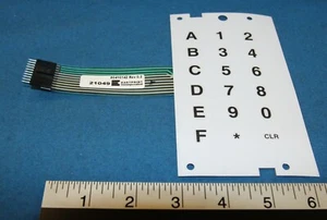 Dixie Narco 5800 BEV MAX selection keypad matrix part 80410142 - New - Foto 1 di 4