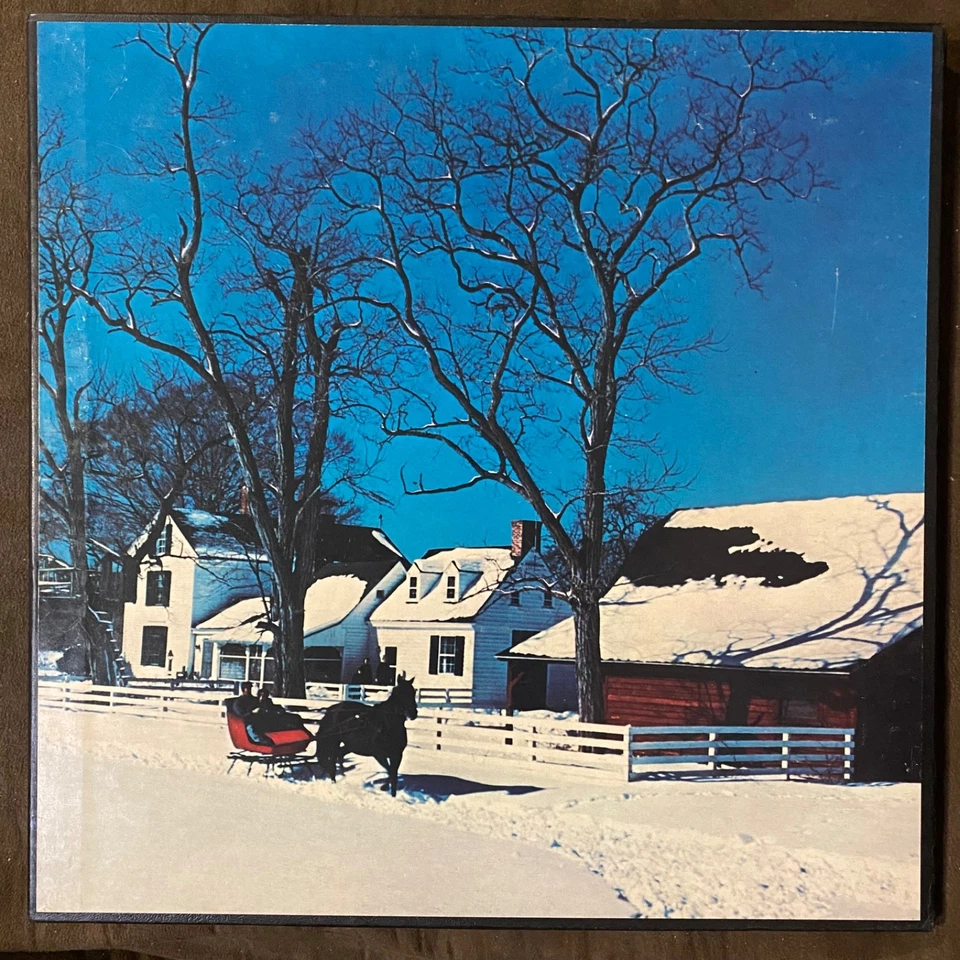 HOME FOR CHRISTMAS - 1971 Columbia 3-LP Compilation Boxed Set - BEAUTIFUL NM - Image 1 of 4