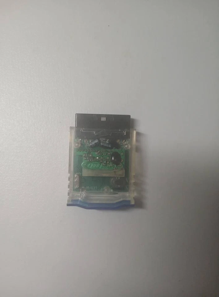 Intec PlayStation 2 PS2  Wireless Controller Receiver Dongle Clear / Blue - Image 1 of 1