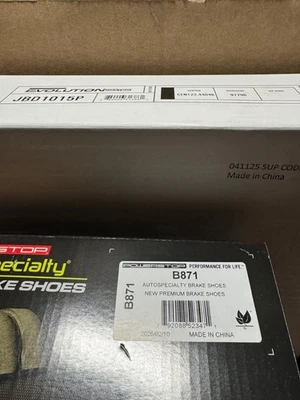 Kit de tambor y zapata de freno trasero PowerStop KOE15389DK para 05-22 Toyota Tacoma 6 tacos Foto 1 de 2