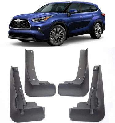 Genuine New Set Splash Guards Mud Flaps FOR 2020-2024 TOYOTA Highlander / Kluger - Image 1 of 4