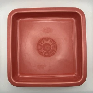 SELTEN ~ NICHT MEHR PRODUZIERT Fiesta Flamingo Rosa Serviettenhalter Quadratisch Allzweck Tablett Schwer zu finden - Bild 1 von 7