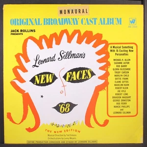 ORIGINAL CAST: leonard sillman's new faces of 1968 WB 12" LP 33 RPM - Imagen 1 de 2