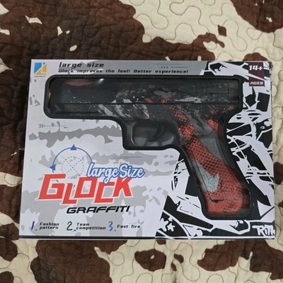 Pistola Gel Blaster Tamaño Completo Estilo Glock 7-8mm Balas Foto 1 de 2