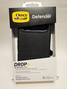 Authentic OtterBox Defender Series Case For Google Pixel 9 / 9 Pro (Black) - Picture 1 of 22