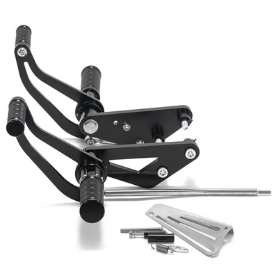 Controles delanteros CNC de 4" para Yamaha XVS V Star 1100 Midnight Silverado 1999-2009 Foto 1 de 4