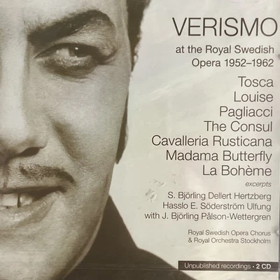 Verismo Royal Swedish Opera 8 Various (CD, 2011) NOS New Foto 1 de 3