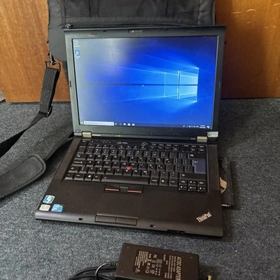 Lenovo ThinkPad T410 Intel i5 4gb RAM 320GB HDD DVD *Speaker Needs Replacing* - Image 1 of 4