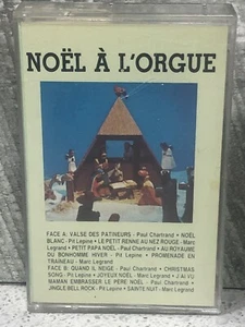NOEL A L’ORGUE Cassette Tape PIT LEPINE MARC LEGRAND PAUL CHARTRAND - Picture 1 of 3