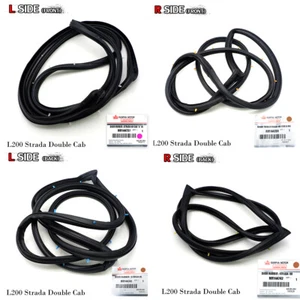 4dr Door Rubber Weatherstrip Seal For Mitsubishi L200 Strada 4Dr '1996 '2005 - Picture 1 of 7
