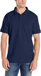 Classroom Uniforms Adult Short Sleeve Collar Polo Shirt - Color Size Options - Picture 1 of 3