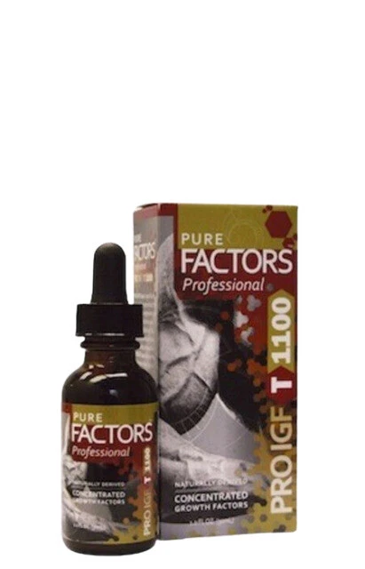 Pure Factors Pro IGF T 1100 30ml  with Deer Velvet Antler Extract