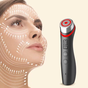 6-in-1 LED Device For Enhanced Absorption Skin Care Wrinkle Remover Face Massage - Picture 1 of 10