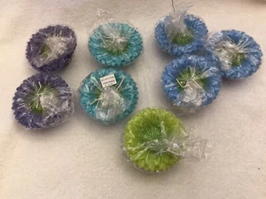 Flower Floating Candles Lot of 8 - Picture 1 of 7