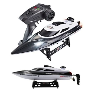 Remote Control Speed Boat HJX806B Self Righting Full Featured 1:16 Scale 35 KM/h - Picture 1 of 11