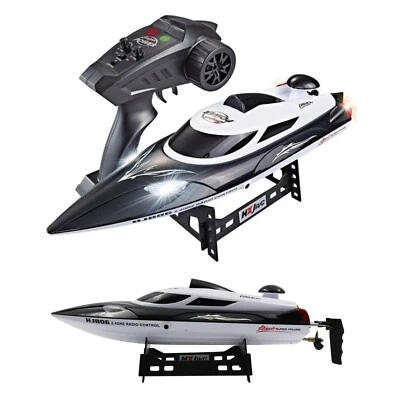 Remote Control Speed Boat HJX806B Self Righting Full Featured 1:16 Scale 35 KM/h - Image 1 of 4