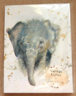 Canvas cuties by Bree Merryn, Eliza elephant. 15 x 20cm.